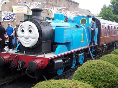 Thomas the Tank Engine exhibition by Reekie Steeltec